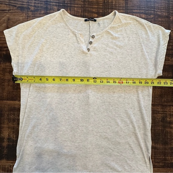 Pink Clover Bronte Henley Knit Tee- NWOT - Picture 5 of 6